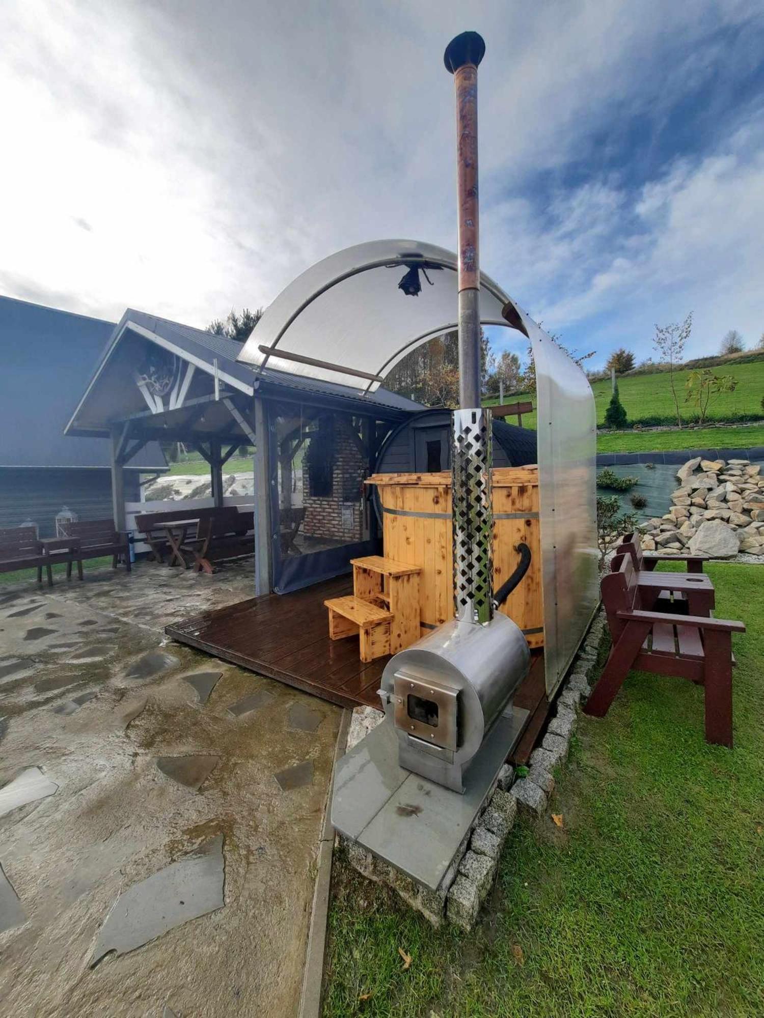 Domki- Limanowa, Z Balia I Sauna Holiday home *