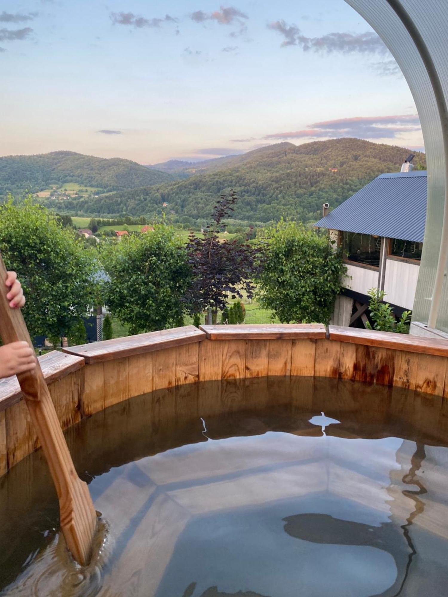Domki- Limanowa, Z Balia I Sauna Holiday home Limanowa